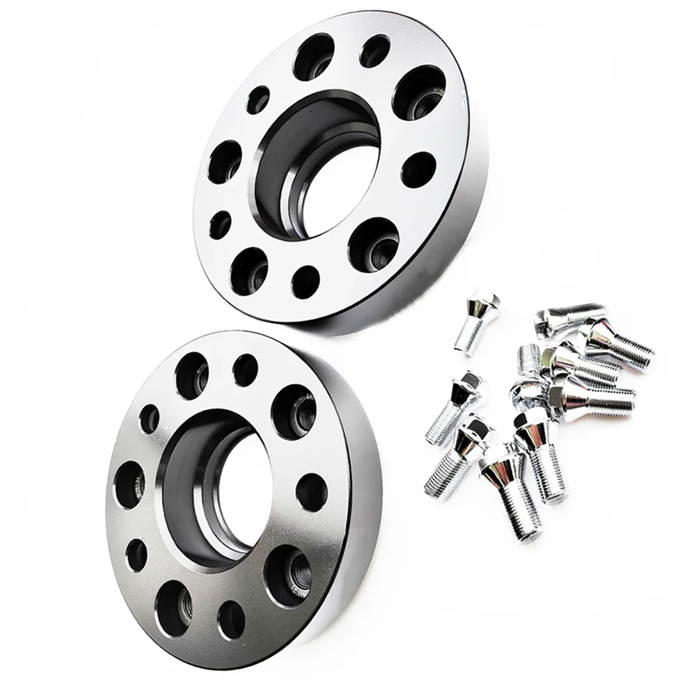 

High Quality 20mm 0.79'' Embedded gasket 5X114.3 67.1 Wheel spacers For Maserati Quattroporte Alfieri Ghibli|14X1.5 cone type
