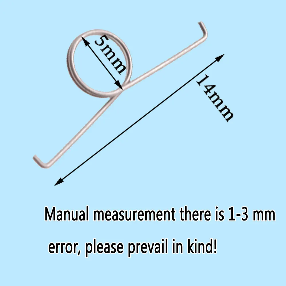 10 PCS For Rotary Shaft Spring for PS5 Controller Stainless Steel Rod Shaft Handle Cylinder Linear Rods axis