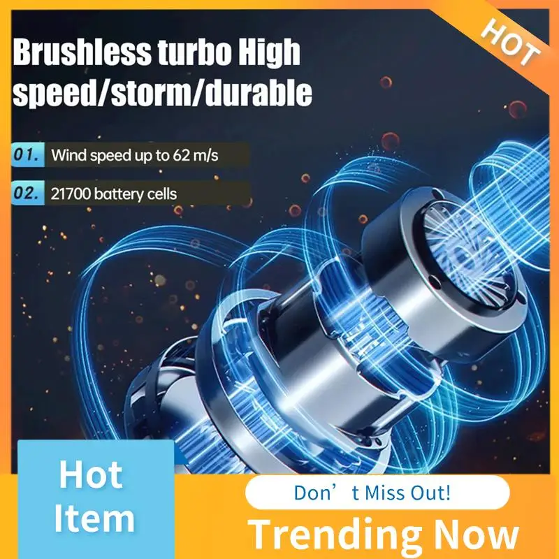 

CMHI-Powerful Blower High Speed Duct Fan Turbo Jet Fan 140000 RPM Wind Speed 52M/S Turbo Fan Brushless Motor Violent Blower
