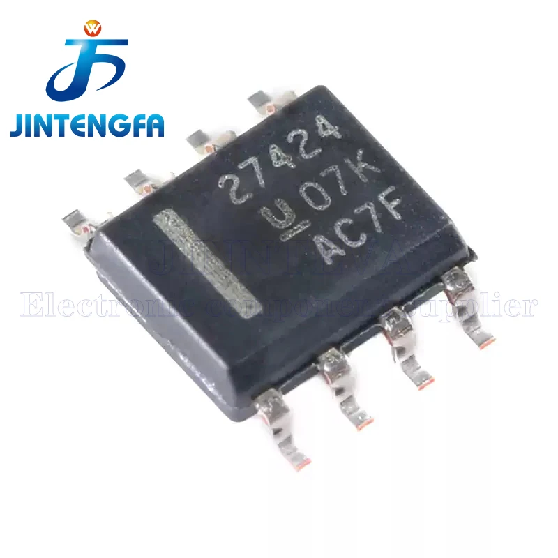 5PCS UCC27424DR UCC27424 27424 SOP-8 Dual-channel Gate Driver Chip Dual Channel Gate Driver IC Chip SMD