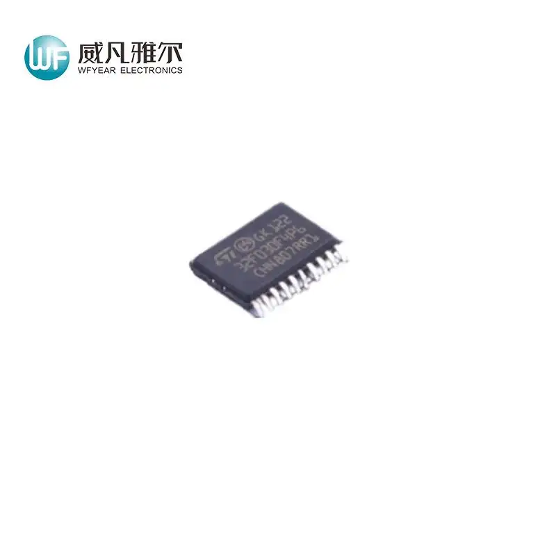 New STM32F030F4P6TR STM8S003F3P6TR STM8S103F3P6TR STM8S003F3U6TR TSSOP-20 8-bit Microcontroller Controller Chipset