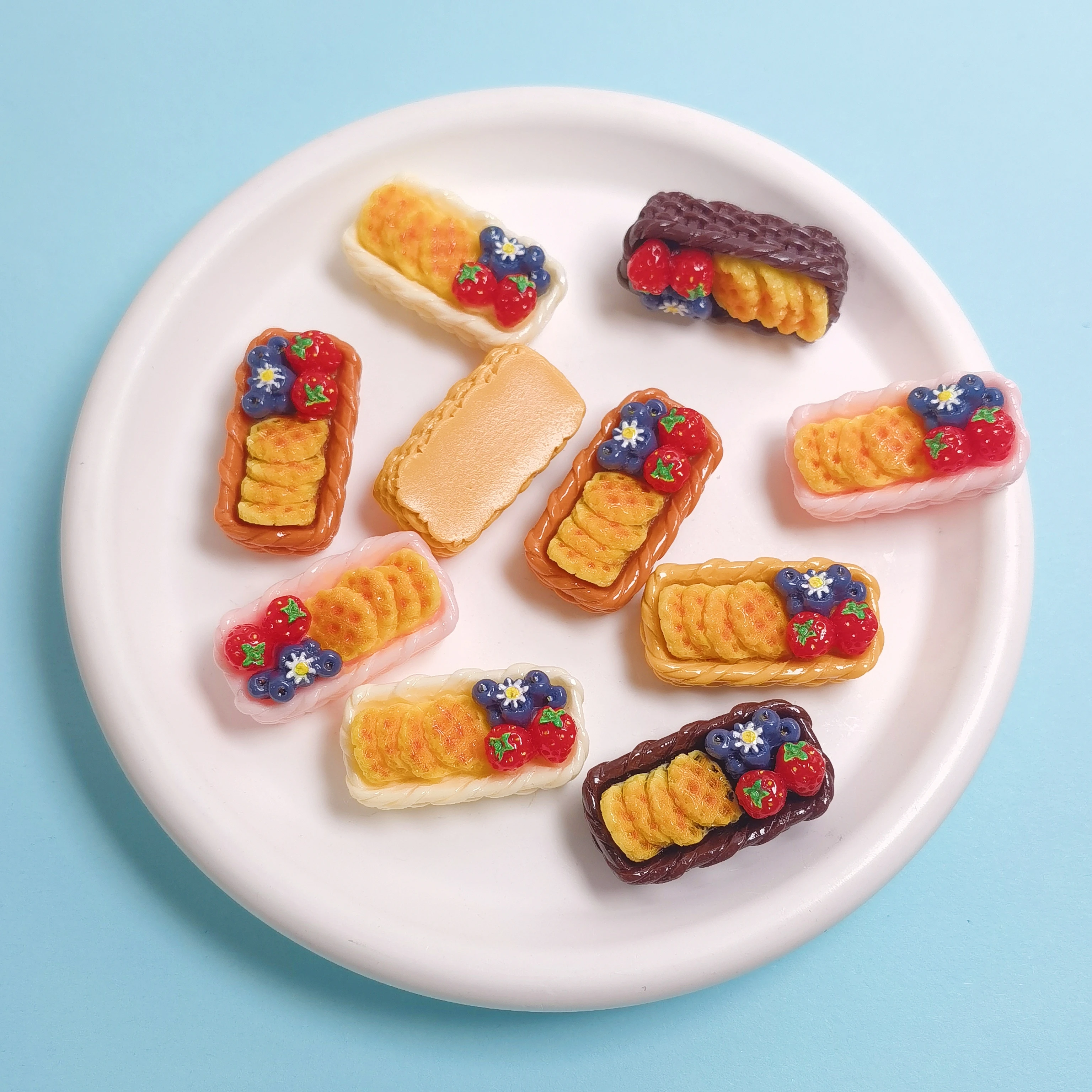 New Fruit Biscuits Basket Resi - đánh giá và giá Phone Accessories Doll