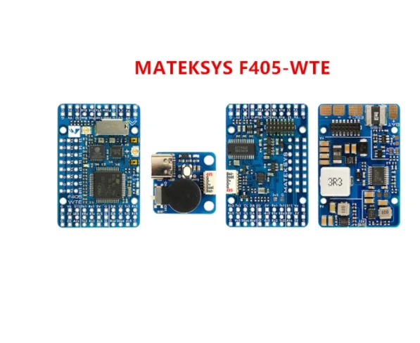 

MATEK F405-WTE FLIGHT CONTROLLER ArduPilot / INAV Firmware Blackbox / Barometer / OSD / 9V 12V BEC For DJI HD VTX