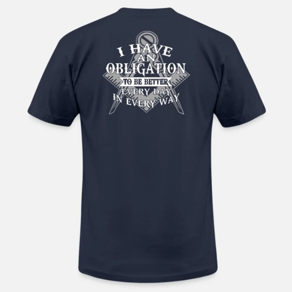 To Be Better Every Day Freemason Quote Masonic Symbol T-Shirt 100% Cotton O-Neck Short Sleeve Casual Mens T-shirt Size S-3XL