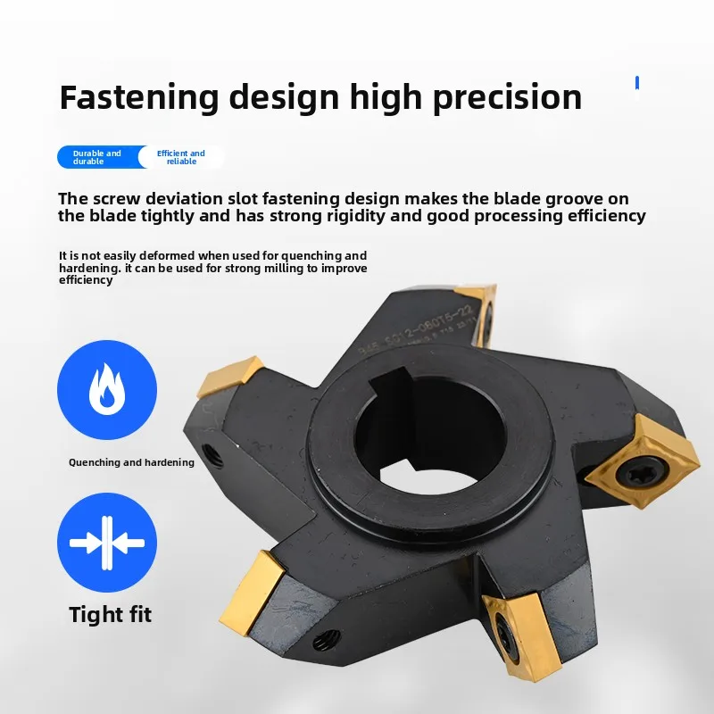 45 ° قرص قاطع الشطب الإيجابي/السلبي على شكل حرف V، لتطبيقات الشطب الداخلية/الخارجية والجزء العلوي/السفلي #4