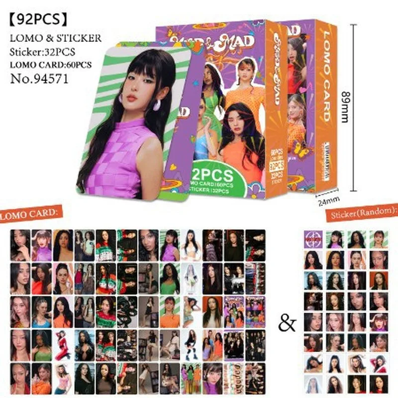 92Zhang International Women's Group Photo CardKATSEYEReturn to Album Star MerchandiseLOMOCard