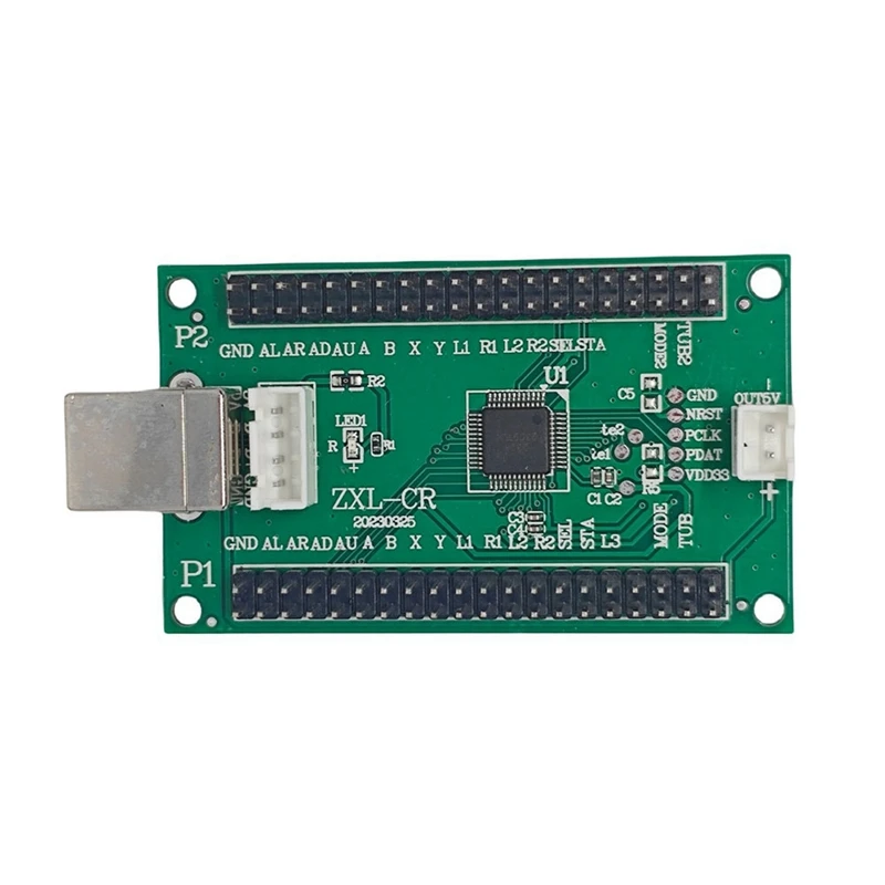 

ZXL-CR для ПК PS3 USB-плата с кабелем для кнопок, аркадный игровой контроллер, кодировщик с нулевой задержкой, джойстик, кодировщик управления-ABRI