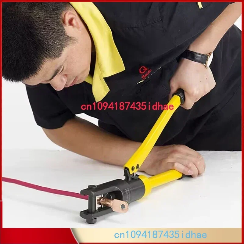 Alicates de prensado hidráulicos manuales, cable, terminal de aluminio y cobre, alicates de prensado, herramienta de compresión, rango de presión 70/120/240/300