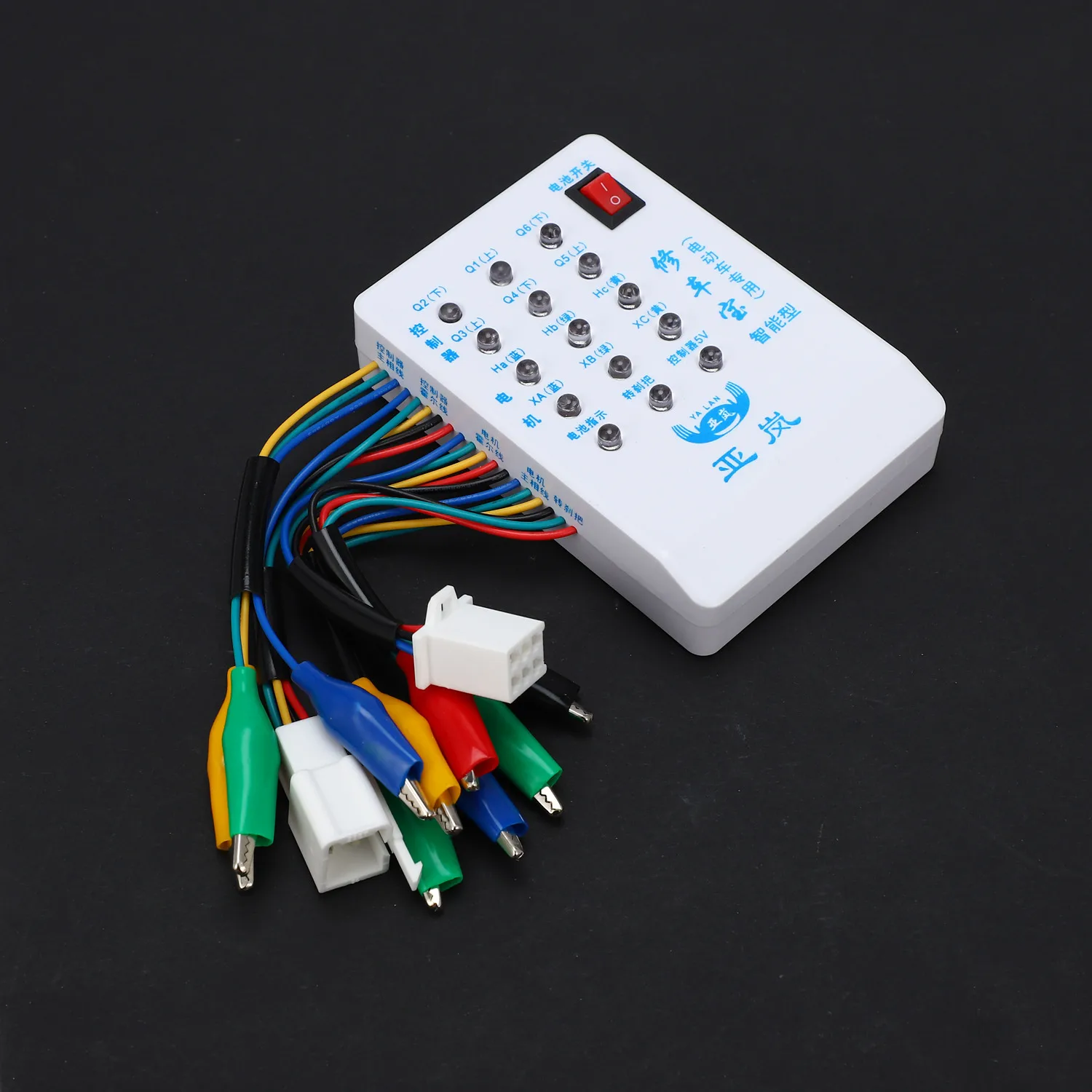 Brushless Motor Controller Tester 24V/36V/48V/60V/72V Electric Car E-Bike Scooter Hall Tester Test Device