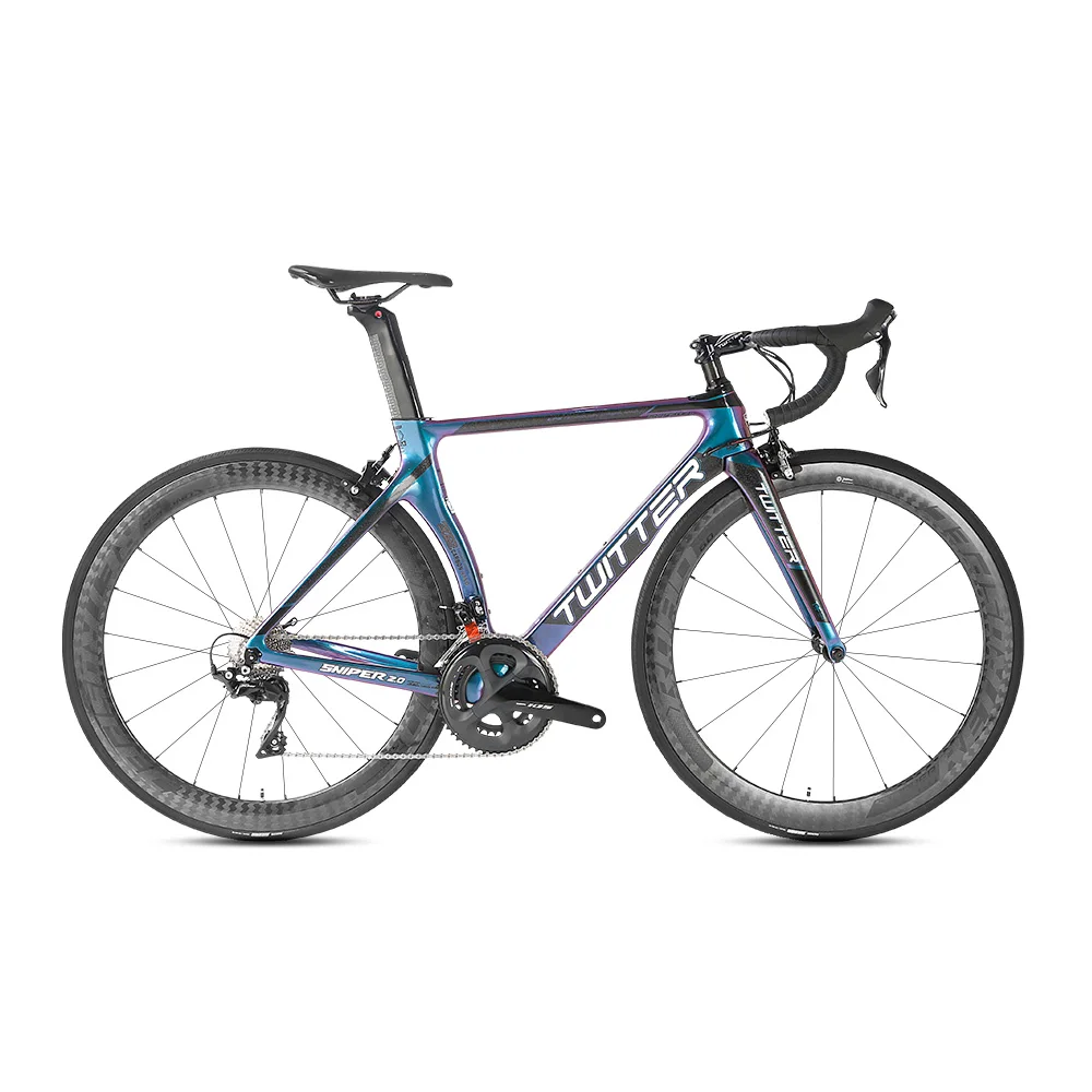 

China Twitter Bicycle Sniper 700c Carbon Road Bike 22 Speed Full Carbon Bicycle for Professional Racing