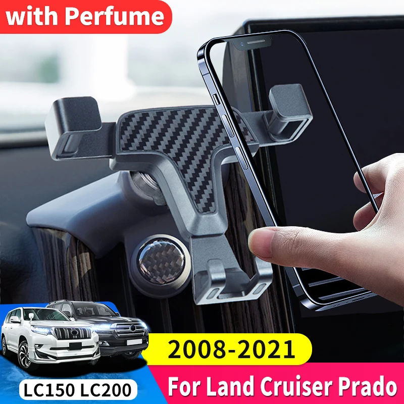 

For Toyota Land Cruiser Prado 150 200 2010-2023 2022 Dedicated Mobile Phone Holder LC150 LC200 FJ150 FJ200 Interior Accessories