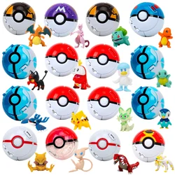 27 Style Pokemon Figure Elf Ball Toys Cartoons Anime Pikachu Charizard  Pocket Monster Model Children's Christmas Gift