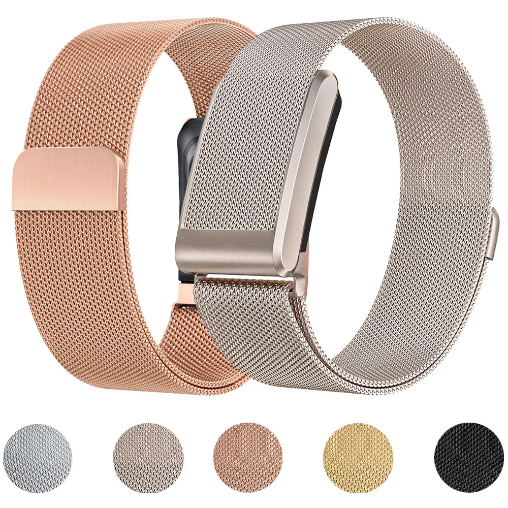 Milanese-Metallarmband für WHOOP 5.0 MG mit Magnetverschluss, Komfortables Correa-Uhrenarmband, WHOOP 5.0/5.0 MG Gürtelzubehör