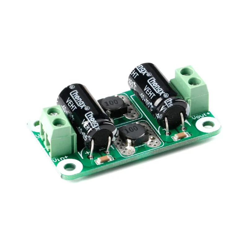 DC Power Filter Board 0-25V/0-50V 2A/3A/4A Class D Power Amplifier Module Interference Suppression Board EMI Suppression