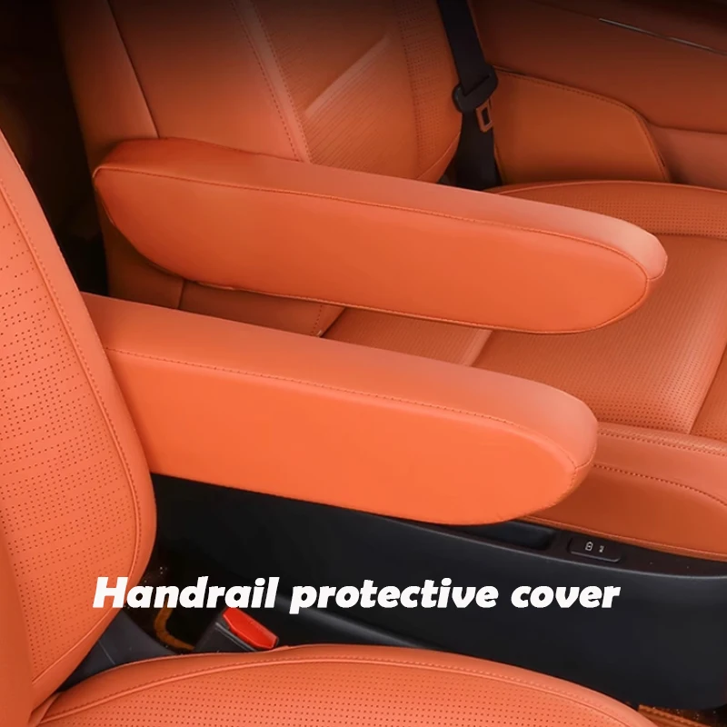 

For LYNK CO 900 2025 Handrail Protective Cover Leather Material Effective Protection Car Accessories