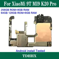 Full Working Unlocked Main Mobile Board Mainboard For Xiaomi 9t Mi9t M9t Mi 9t Pro REDMI K20 Motherboard With Chips Circuits