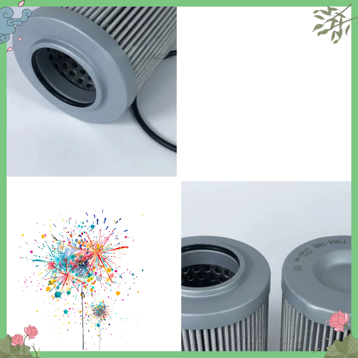 Suitable for air conditioning and refrigeration accessories oil filter 7384-188 7384 188