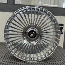 Top quality alloy wheels 22inch  sliver  forged wheel 5*120 forged aluminum alloy wheel fit for Land Rover