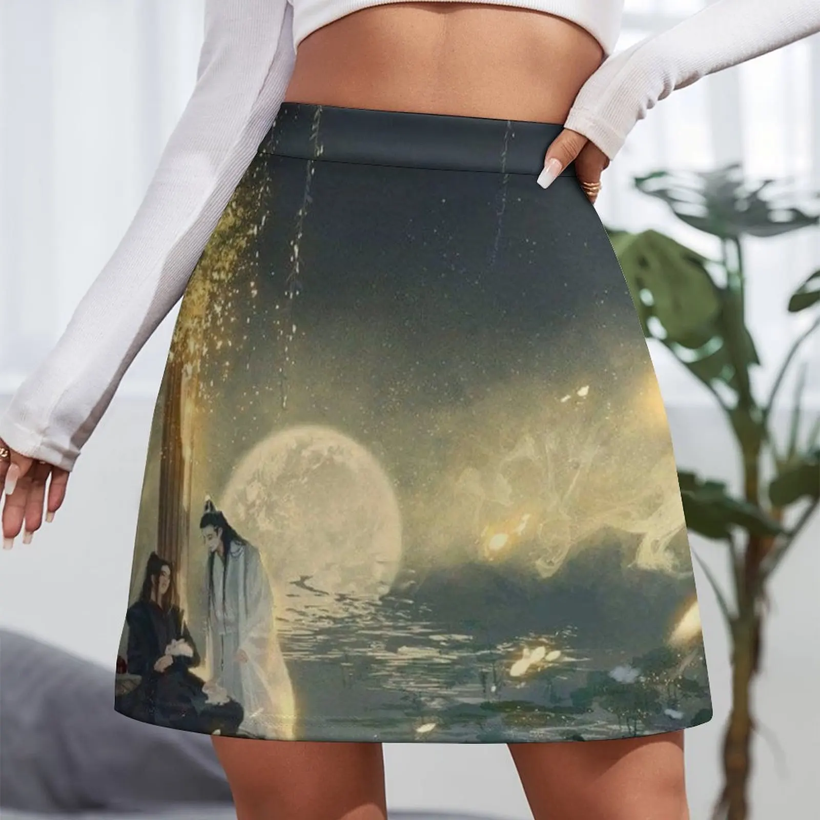 wangxian Mini Skirt clothes for women night club women Women's summer skirt Mini Skirt
