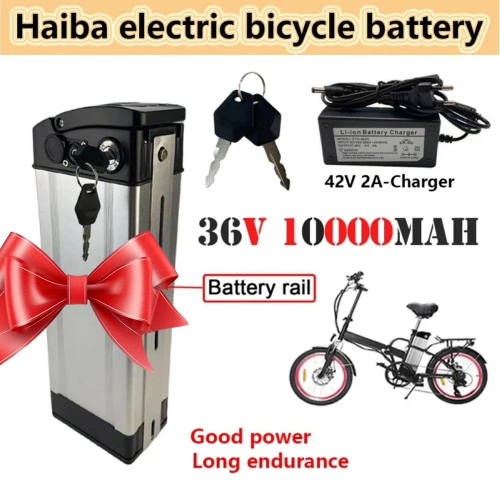 36V Strong power HaiBa Li-ion Battery Pack, 10Ah/15Ah/20Ah High capacity For Shengmilo Portable handheld+Charger