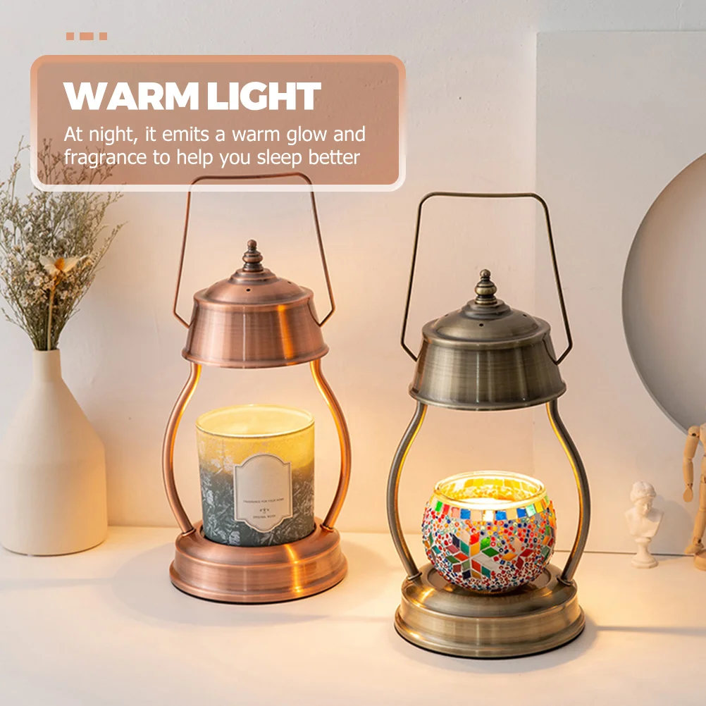 Decoratieve kaarsen Waxlamp Desktop Nacht Aromatherapie Smelter Warmer Dimbaar nachtkastje