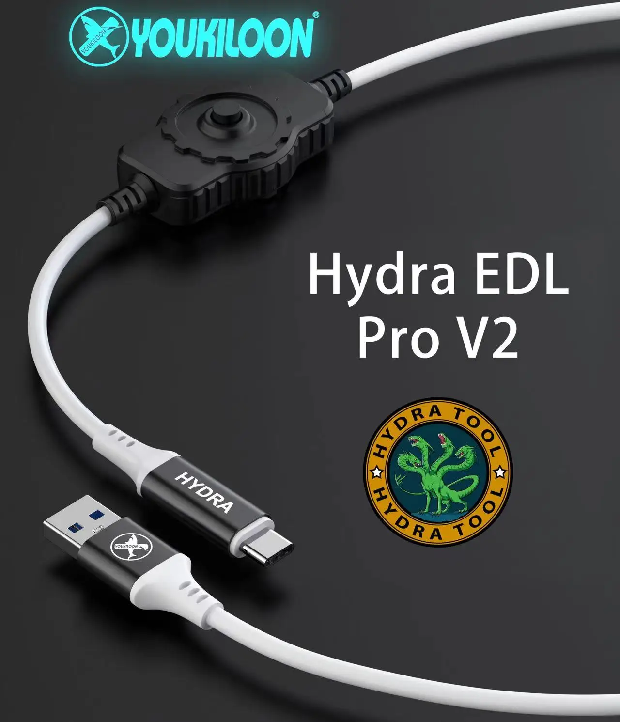 2025 NOWY kabel USB HYDRA V2 EDL PRO Type-C do klucza sprzętowego Hydra