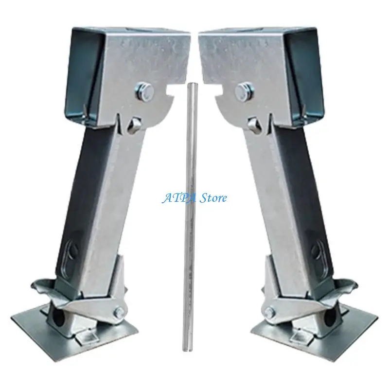 

U13C Campers Support Leg With 305-457mm Height Adjustment Foldable Stabilizer Jacking