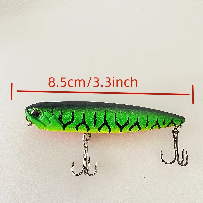 LURETV اليابان DUO نفس النمط إغراء قلم رصاص عائم 85F سطح الماء كائن صغير طعم مزيف 3 قطعة