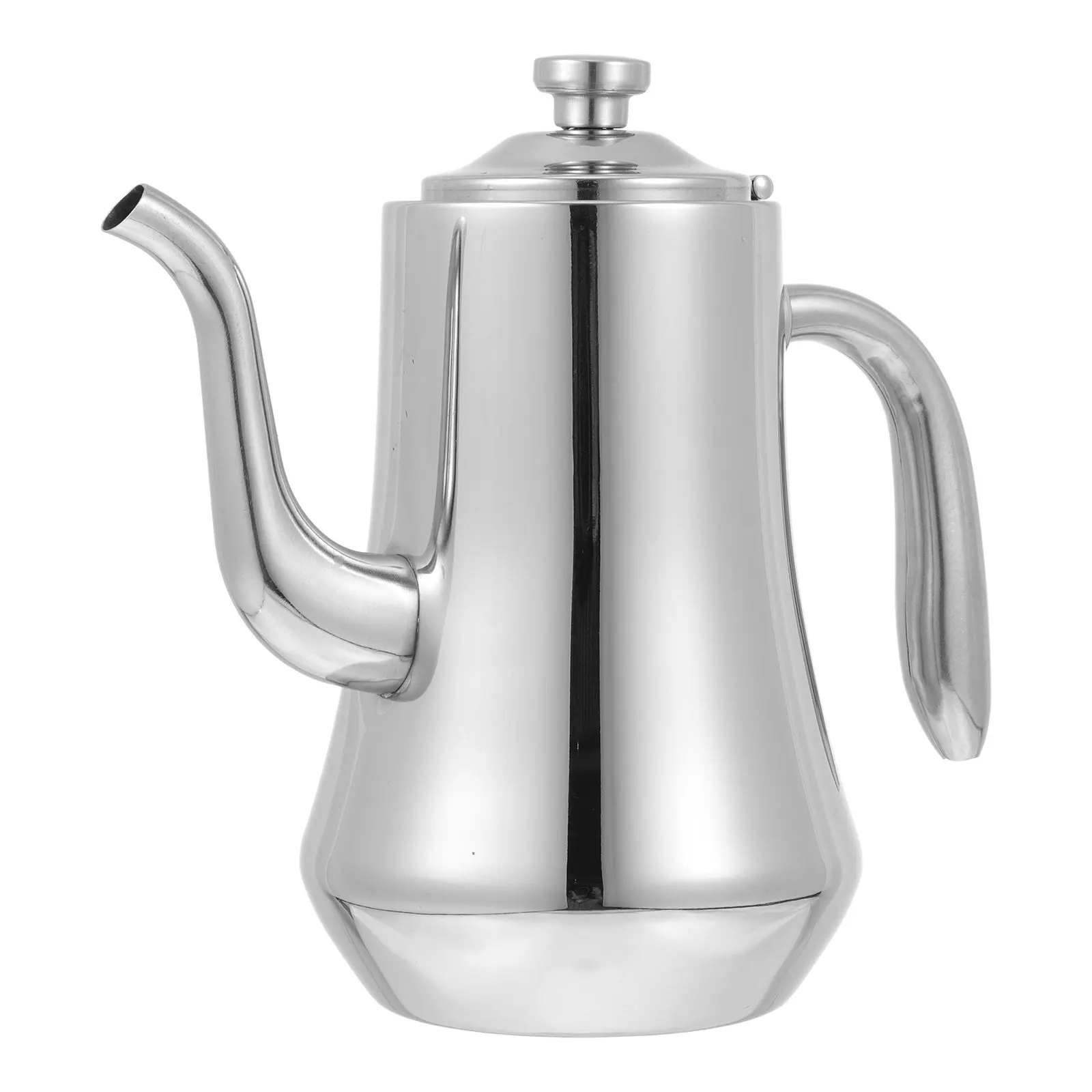 

Stainless Steel Water Kettle Tea Kettle Filter Pot Gooseneck Spout Stovetop Electrical Jug Practical Kitchen Restaurant