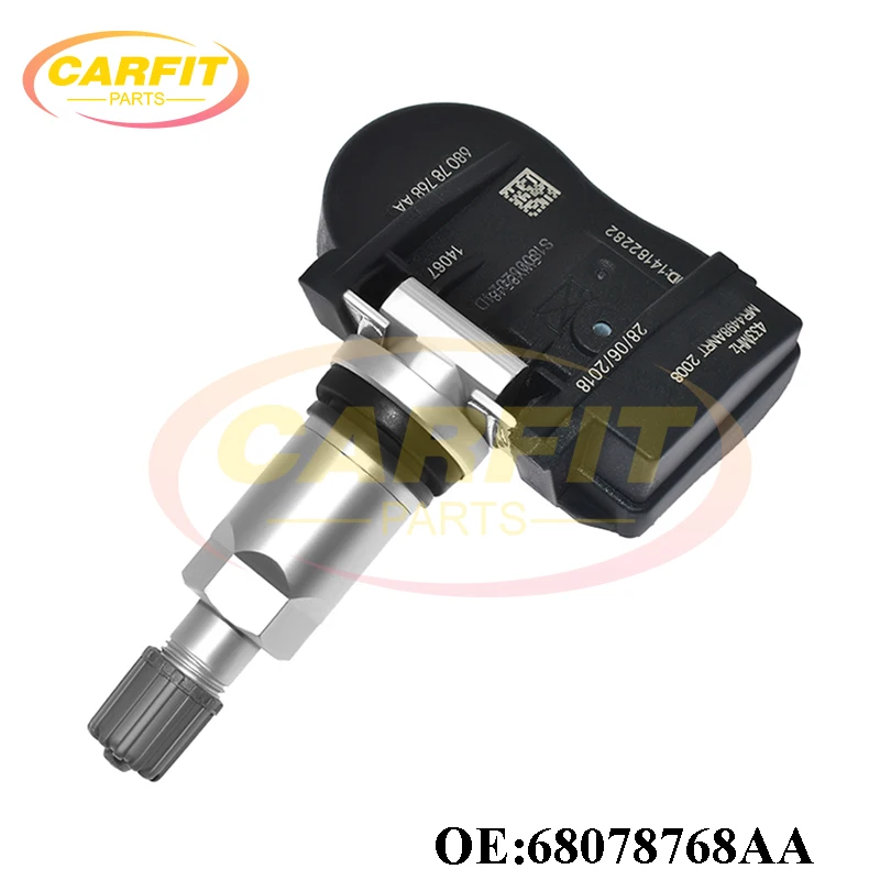 

New OEM 68078768AB TPMS Tire Pressure Sensor For Chrysler 200 300 Sebring Town & Country Dodge Avenger Grand Caravan Auto Parts