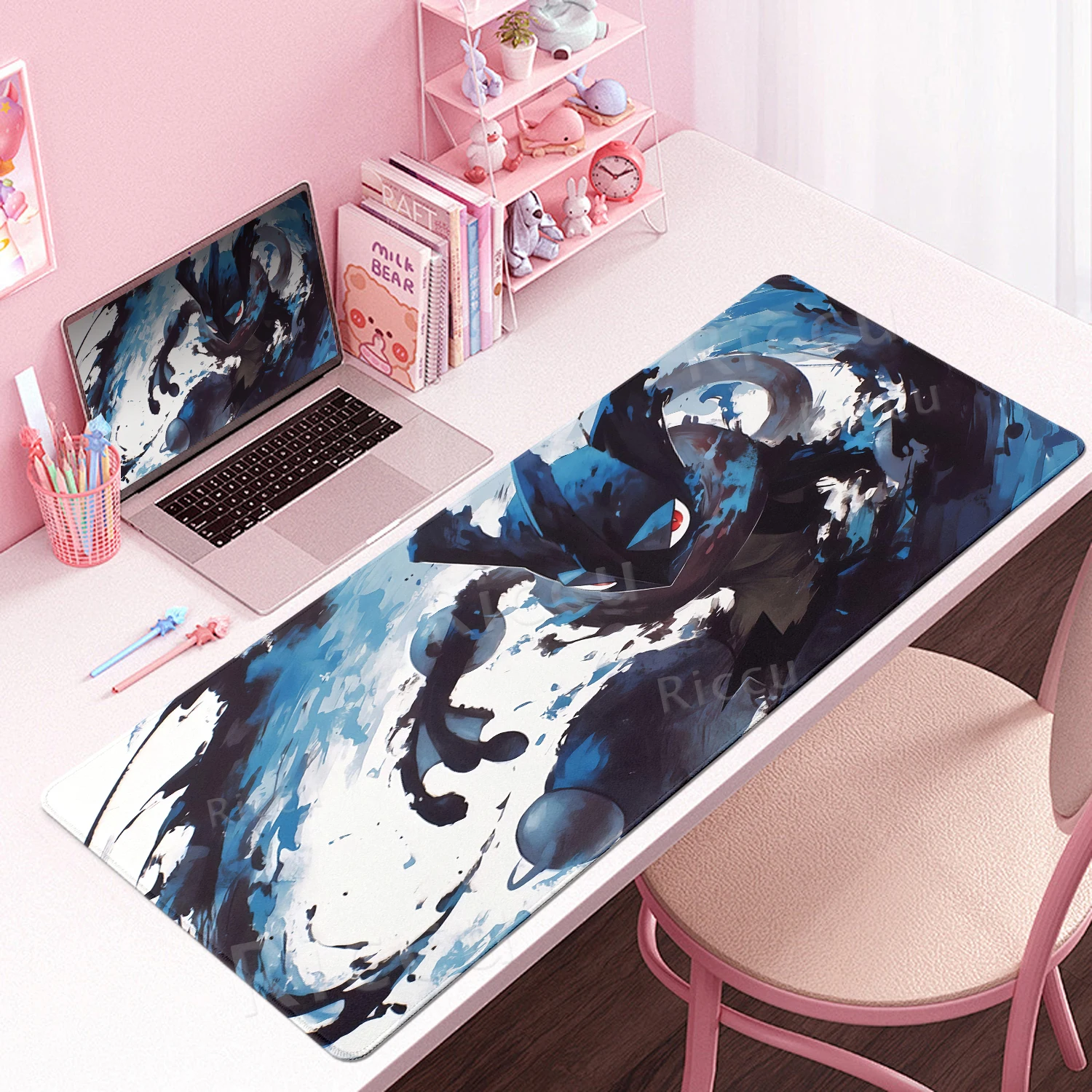 Mouse Pads Gaming Pokemons XXL Extended Professional Keyboard Mats Desk Accessories Non-slip Carpet Graffiti Lockedge Rubber Mat