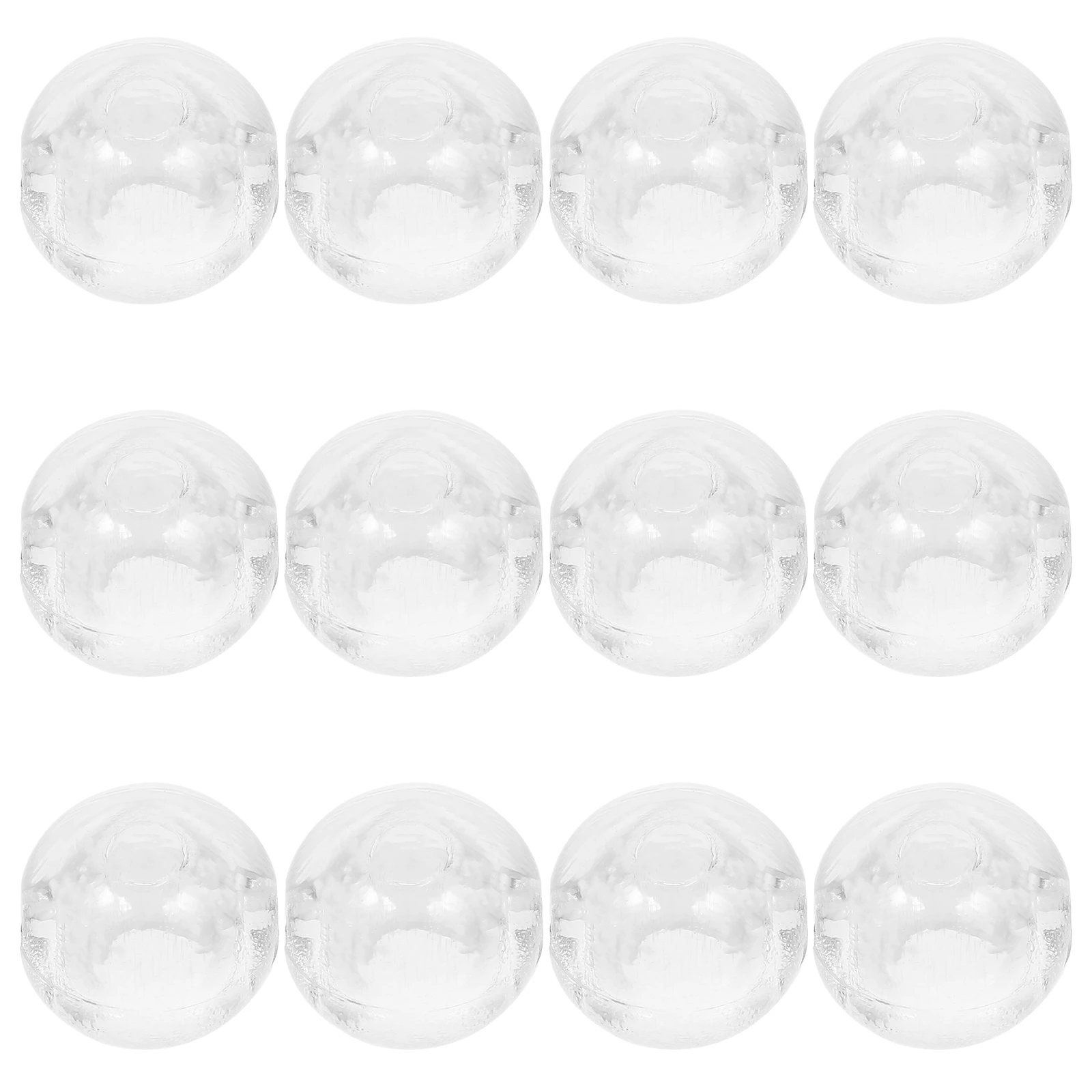 

12 Pcs Blind Beads Chain Stops Buckle Holder Blinds Crimp Accessories Transparent Pom