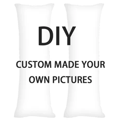 DIY Custom Made Your Own Pictures Hugging Body Pillowcase Cartoon Game Room Decoration Customs Dakimakura Cover Pillow Case