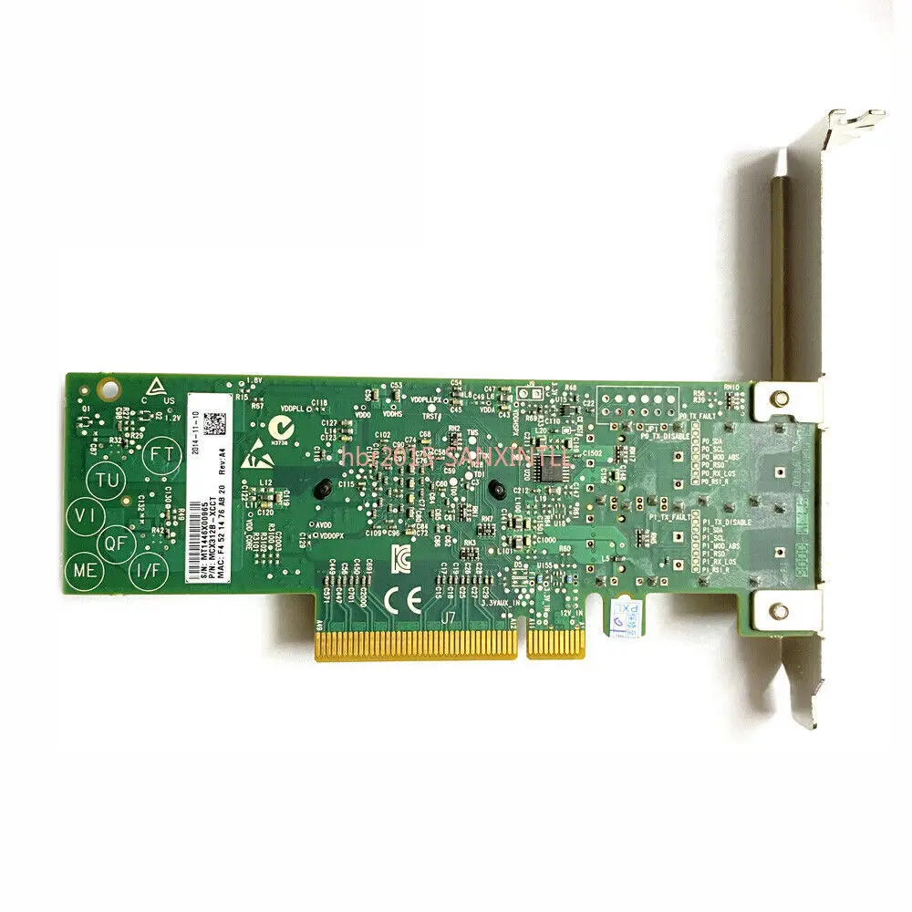 Mellanox MCX312B-XCCT CX312B ConnectX-3 EN Pro 10GbE SFP+ NIC PCIe de porta dupla