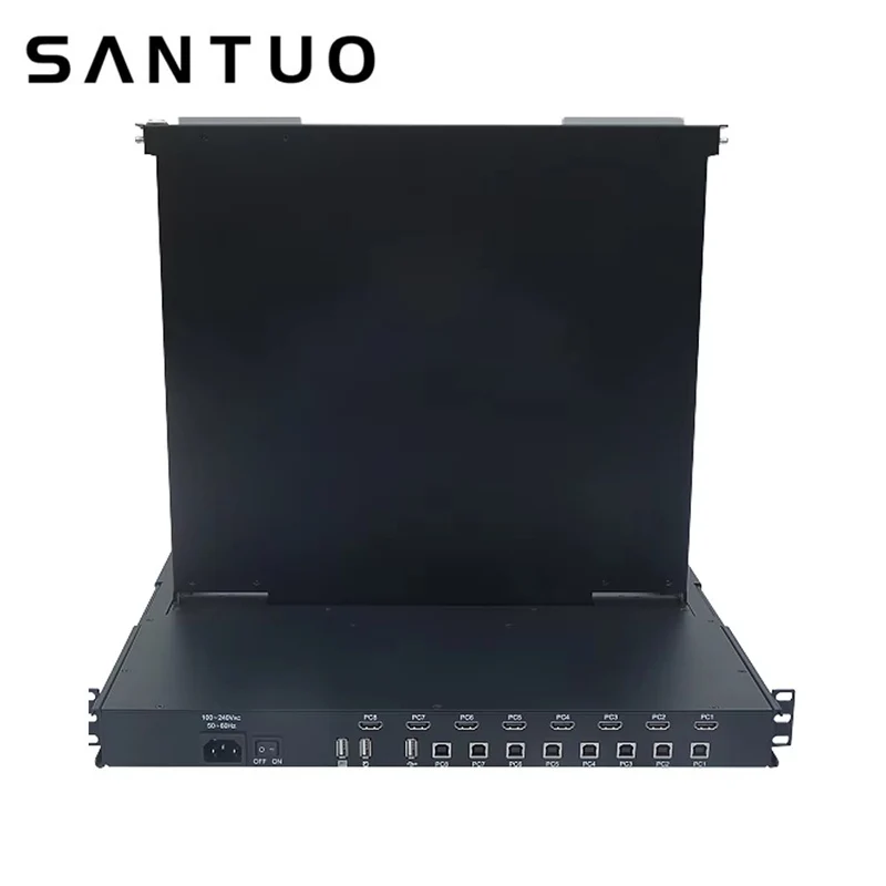 

8-портовый комплект KVM-переключателей с док-станцией USB 3.0 H D M I+DP 4K60Hz H D M I Displayport KVM-переключателями на складе