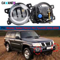 LEDフォグライト、エンジェルアイランド、drl 30w、h11 for nissan、Safari、Patry61、フェイスリフト、2005、2006、2007、2008、2009、2 pcs