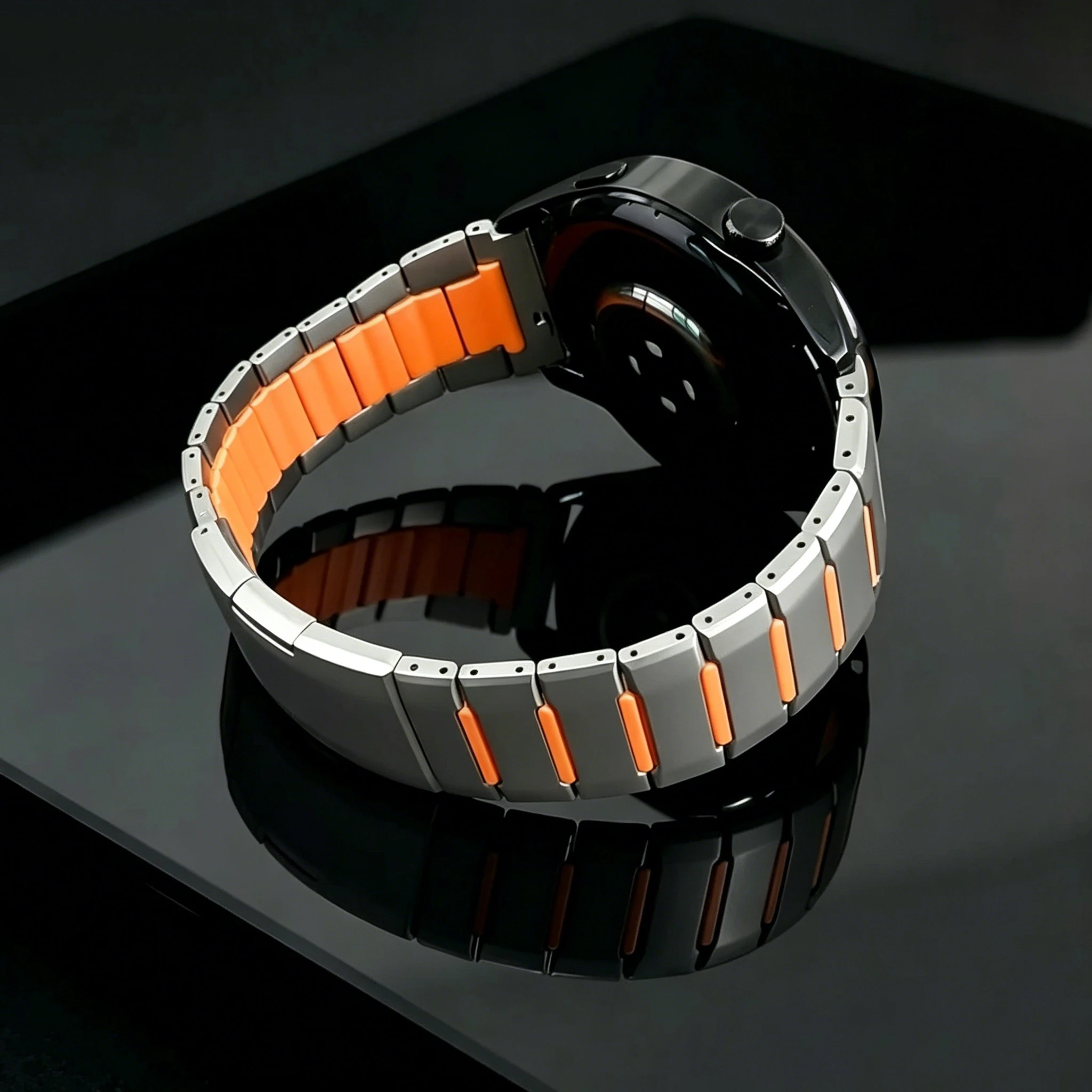 22mm Stainless Steel Strap for Huawei Watch 5 4 GT 6 6 Pro GT5 4 3 46mm Ultimate Rubber Strap for Oneplus Watch 3 2 2R Bracelet