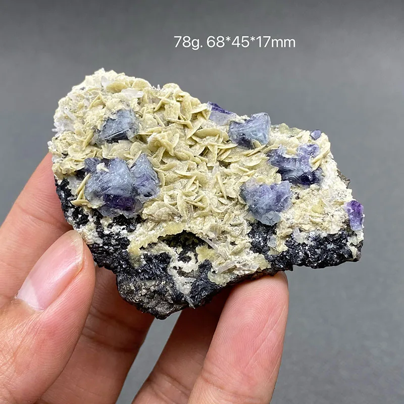 

100% Natural Inner Mongolia Fluorite Raw Stone Specimen Quartz Healing Crystal Mineral