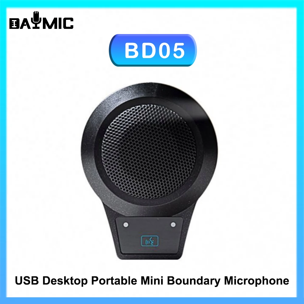 

AOSHEN BD05 USB Desktop Portable Conference Mini Interface Boundary Microphone