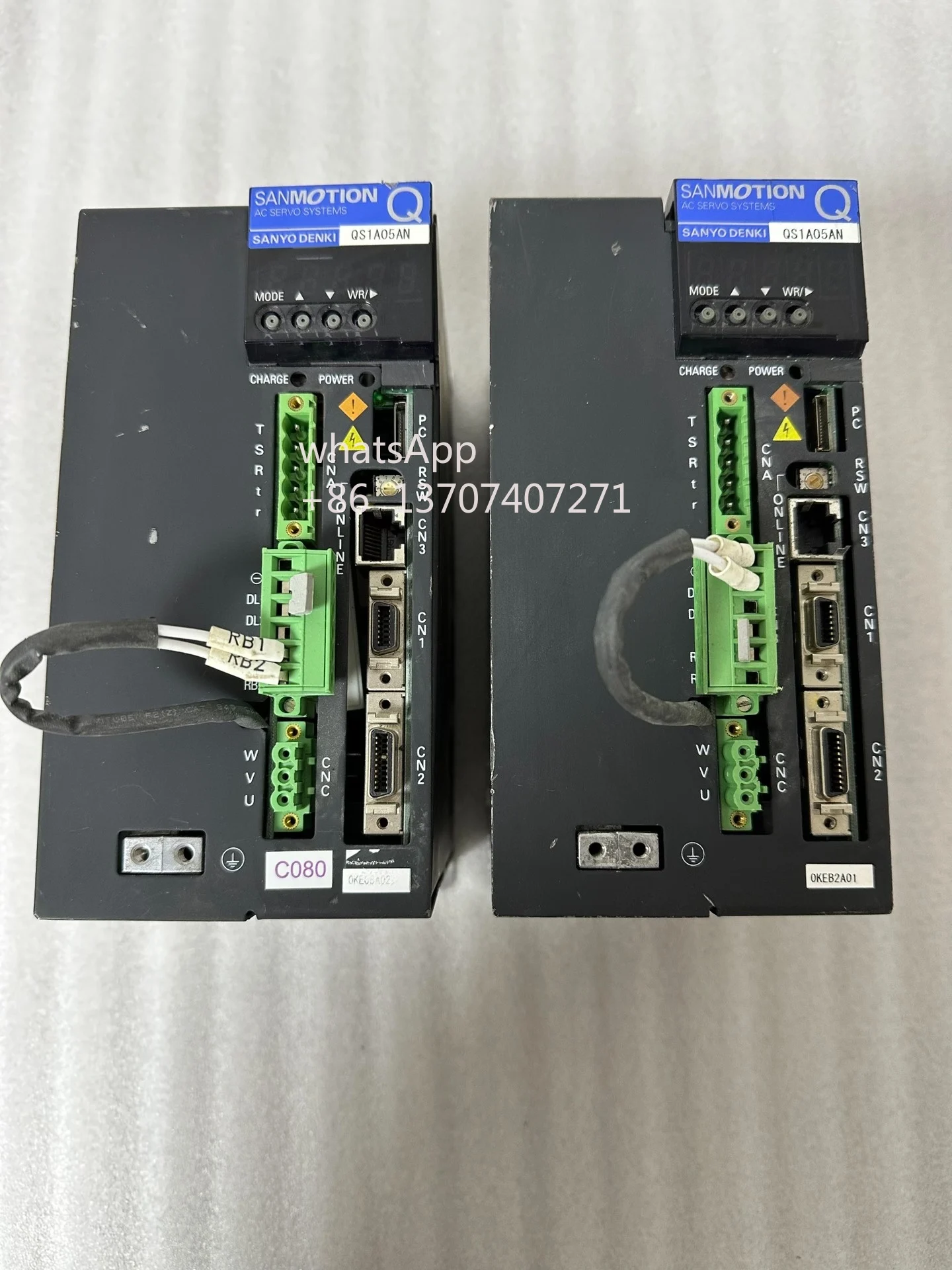

QS1A05AN0KEB2A01 QS1A05AN0KE08A02 Servo Drive for Sanyo