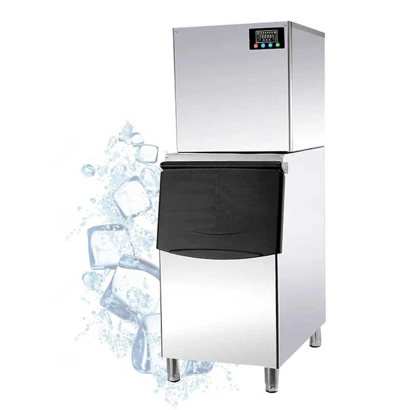 

Daily Production 200/300/500kg Commercial Milk Tea Shop Small And Large Ice Cube Making Machine
