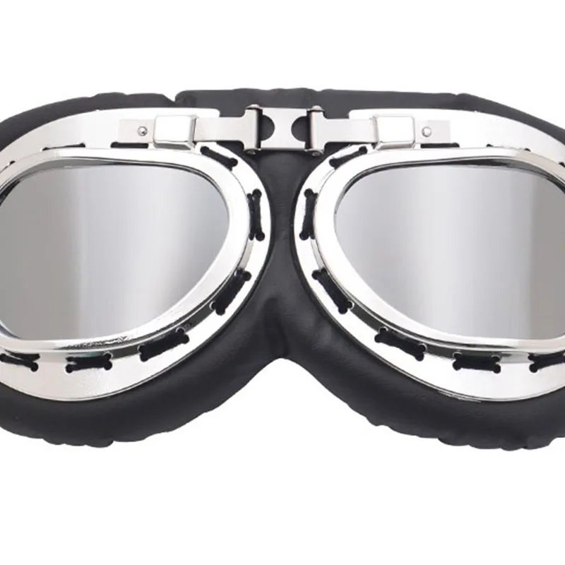 New Steampunk Goggles Horse Racing Anime Character Style Eyewear Stay Gold Cosplay For Halloween Carnival Party Costume Props