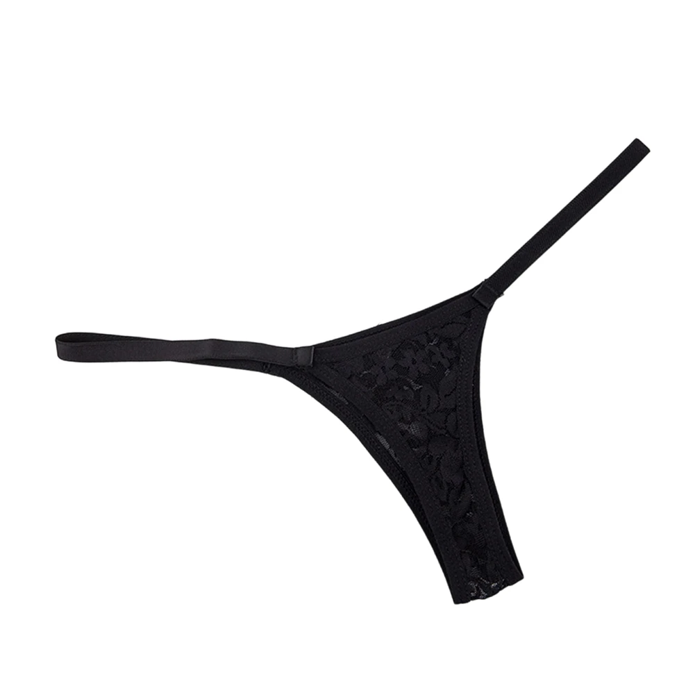 Sexy Lace Underwear For Women Low Rise See-Through Thongs Transparent G-String Female Breathable Underpants Lingerie