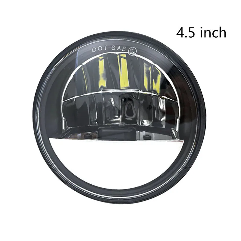 4.5 Inch LED Fog Lights for motorcycle Electra Glide 2005-2013 Road King Eagle Electra 2010 2013 4.5 inch Reflector LED Light .