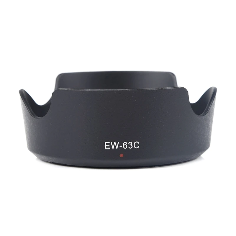 XD99 EW-63C Lens Hood for EF-S 18-55mm f/3.5-5.6 IS for STM Lens Protector Prevent Entry of Non-imaging Light