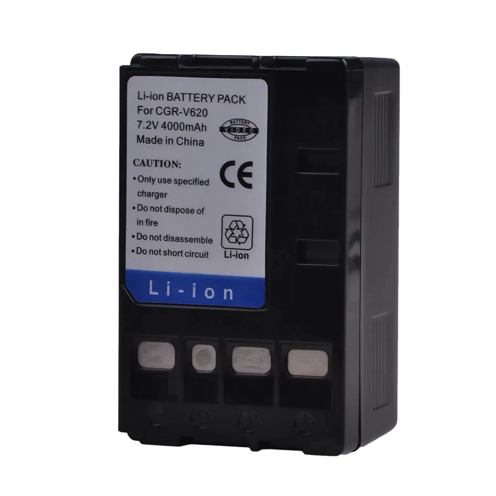 4000mAh CGR-V14S CGR-V610 CGR-V620 CGR-V26S V610 V620 Battery for Panasonic NV-RX14 NV-RX18 NV-RX24 NV-RX27 RX37 RX18B RZ10