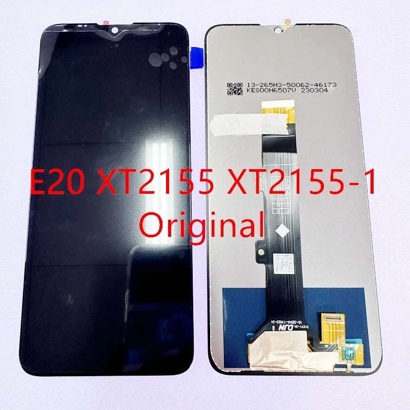 For Motorola Moto E20 XT2155  XT2155-1 LCD Display Touch Screen Digiziter Assembly Replacement 100%Tested