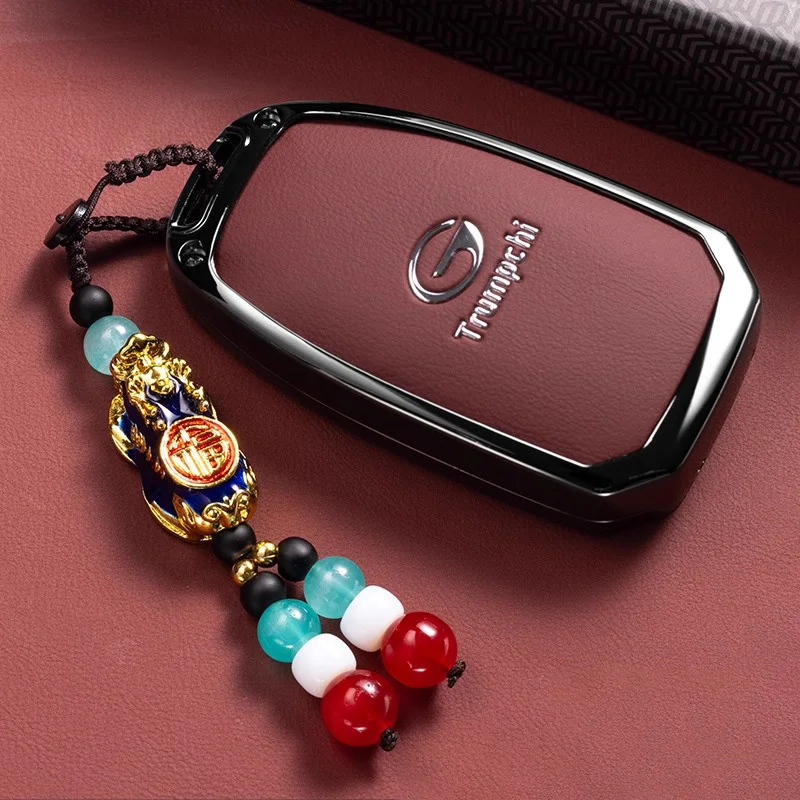 Autoschlüsseletui für GAC Trumpchi GS3 GS4 Emzoom GS8 Emrow Mbao GN8 Empow Emkoo Schlüsselanhänger Cover Shell Gehäuse Halter Fob Zubehör – Detail 12