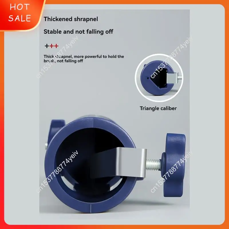 Extensor de pincel de pintura multiángulo, soporte de fijación de poste de extensión para pincel de pintura para un fácil alcance de techos y paredes, 2 uds.