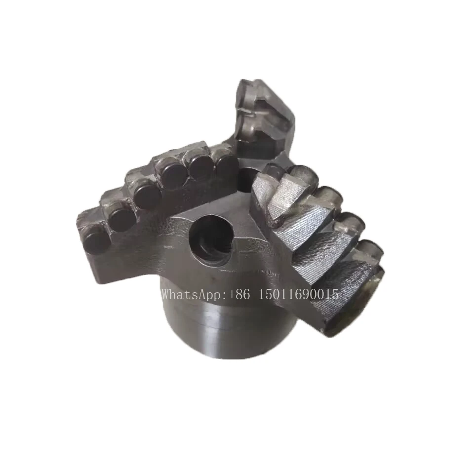 

New Type 3-wing PDC concave diamond composite drill bit/Drilling horizontal drill bit without coring scraper mine rock